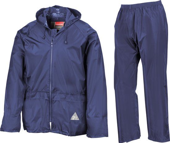 Result Regenpak Unisex - Maat L - Kobalt