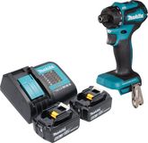 Makita DDF 083 SG accuboormachine 18 V 40 Nm 1/4'' borstelloos + 2x accu 6.0 Ah + lader