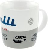 BRISA VW Collection - Volkswagen Keramische Koffie-Thee-Cappuccino Kop-Mok voor Keuken T1, T2, T3, T4, T5, T6 Bulli Bus (370 ml/Bulli driver/Kleurrijk)