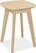 Merkloos Relaxdays plantenkruk bamboe - 46 cm hoog - tot 100 kg - plantentafel binnen