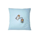 Bona Basics Decoratieve kussenhoes Lichtblauw 45x45 cm