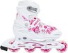 Roces Compy 8.0 Inline Skates - Kids - White/Pink - Size 30-33