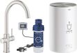 Grohe Red Duo Kokendwaterkraan met filterset, boiler M, supersteel 30083DC1