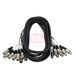 Devine MUL002/5 multikabel 8x XLR-f naar 8x XLR-m 5m