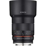 Rokinon 85mm f/1.8 handmatige scherpstellens voor Sony E-mount Nex-serie camera's - zwart