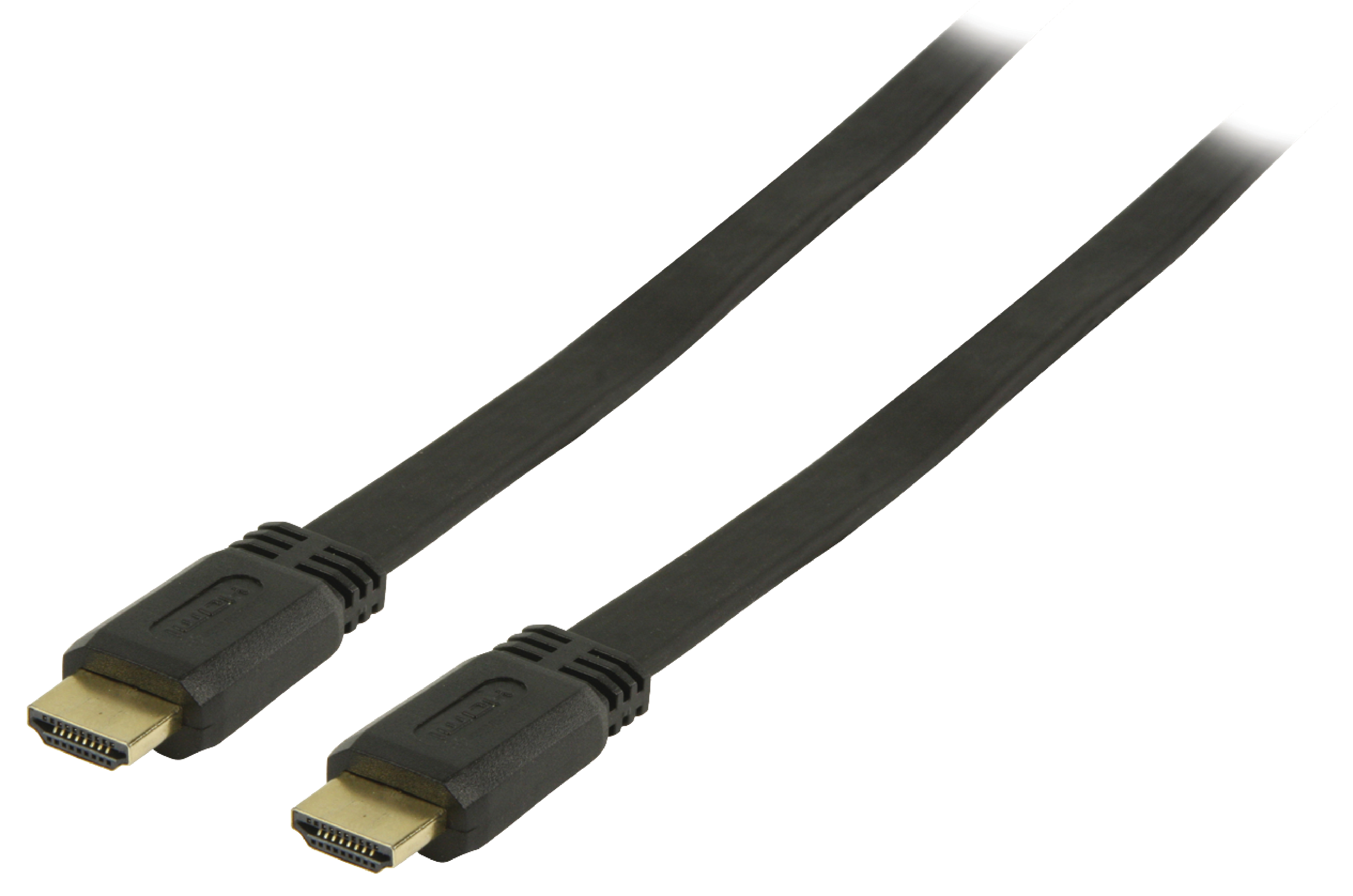 Goobay HDMI kabel plat - zwart - 5 meter