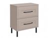 3xE living Meuble sous-vasque 60 cm, cachemire, pieds noirs, Classic