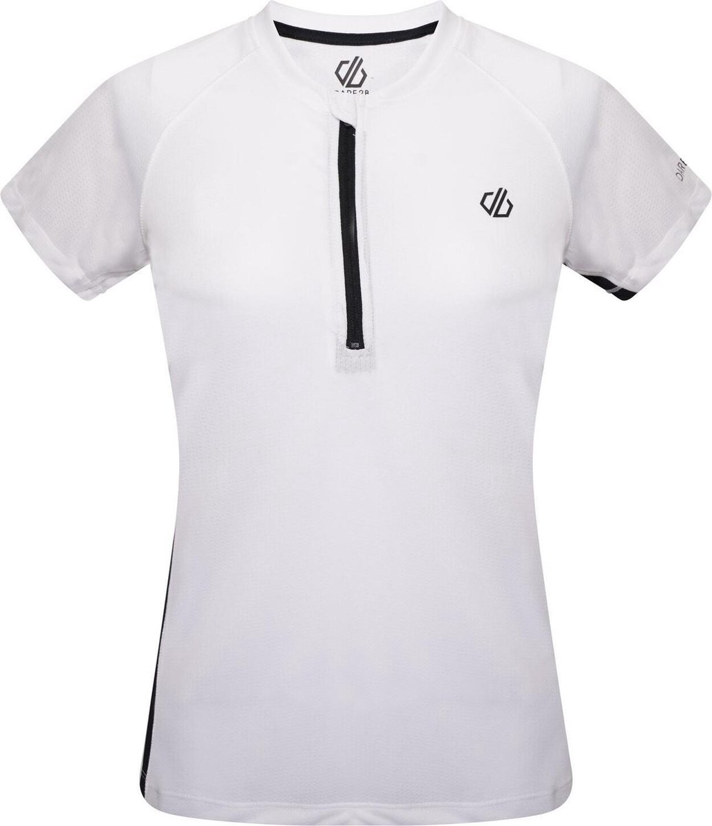 Dare 2b Dare2b - Outdare II Dames Fietsshirt - White/Black - Maat 40