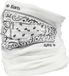 Barts Multicol Polar Sjaal - Unisex - wit/zwart