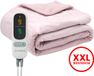 Seranova couverture chauffante électrique XXL - Rose - 180x160 cm