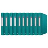 Oxford Verzamelbox A4, rugbreedte 4 cm, kunststof, groen, 10 stuks