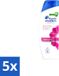 Head & Shoulders Smooth & Silky Shampoo - 5 x 250ml