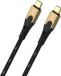 Oehlbach D1C9531 USB-kabel USB 3.2 Gen2 USB-C stekker, USB-C stekker 1.00 m Zwart/goud