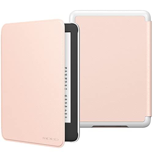 MoKo Case Fits 6" All-New Kindle (11th Generation-2022 Release) - Rose Gold