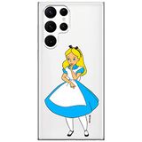 ERT GROUP mobiel telefoonhoesje voor Samsung S22 ULTRA Disney Alice 010
