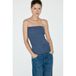 Mango top - donkerblauw