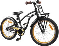 vidaXL Kinderfiets 22 inch Zwart