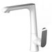 Wiesbaden Tarma Robinet de cuisine - Mitigeur - Blanc Chrome