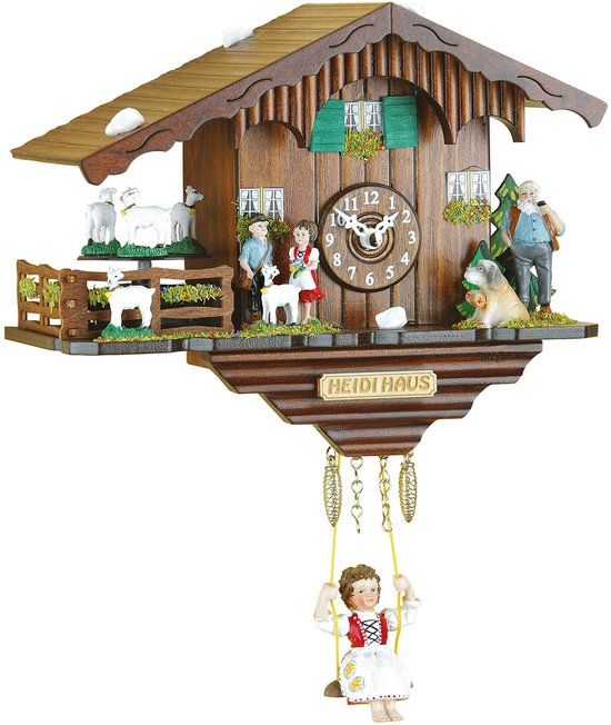Trenkle Kuckulino Koekoeksklok - Kwarts - Hout/Kunststof - Bruin - 20 cm