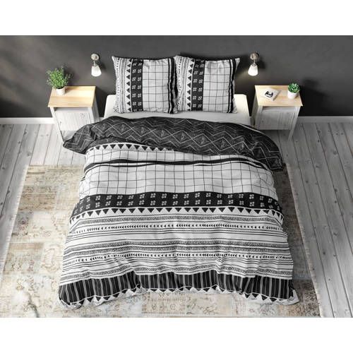 Sleeptime dekbedovertrek 2 persoons (200x200/220 cm) - wit