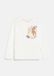 s.Oliver T-shirt avec œuvre d'art et paillettes pour filles