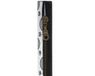 Opti Prym Ritssluiting Metaal 6mm Antiek Messing Deelbaar Zwart #000 40 cm