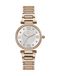 Gc Gc Ladycrystal Quartz Analoog Horloge Rosé Gouden Tint Case: 100% Stainless Steel | Armband: 100% Stainless Steel 34 Y64002L1MF