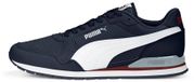 Puma V3 Mesh Trainers 384640 05 Herren-Laufschuhe in Dunkelblau – SoftFoam+