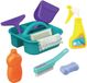 Lobbes Speelgoed BV Ensemble de nettoyage de salle de bain, 9 pièces.