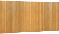 vidaXL Kamerscherm 165x400 cm bamboe naturel