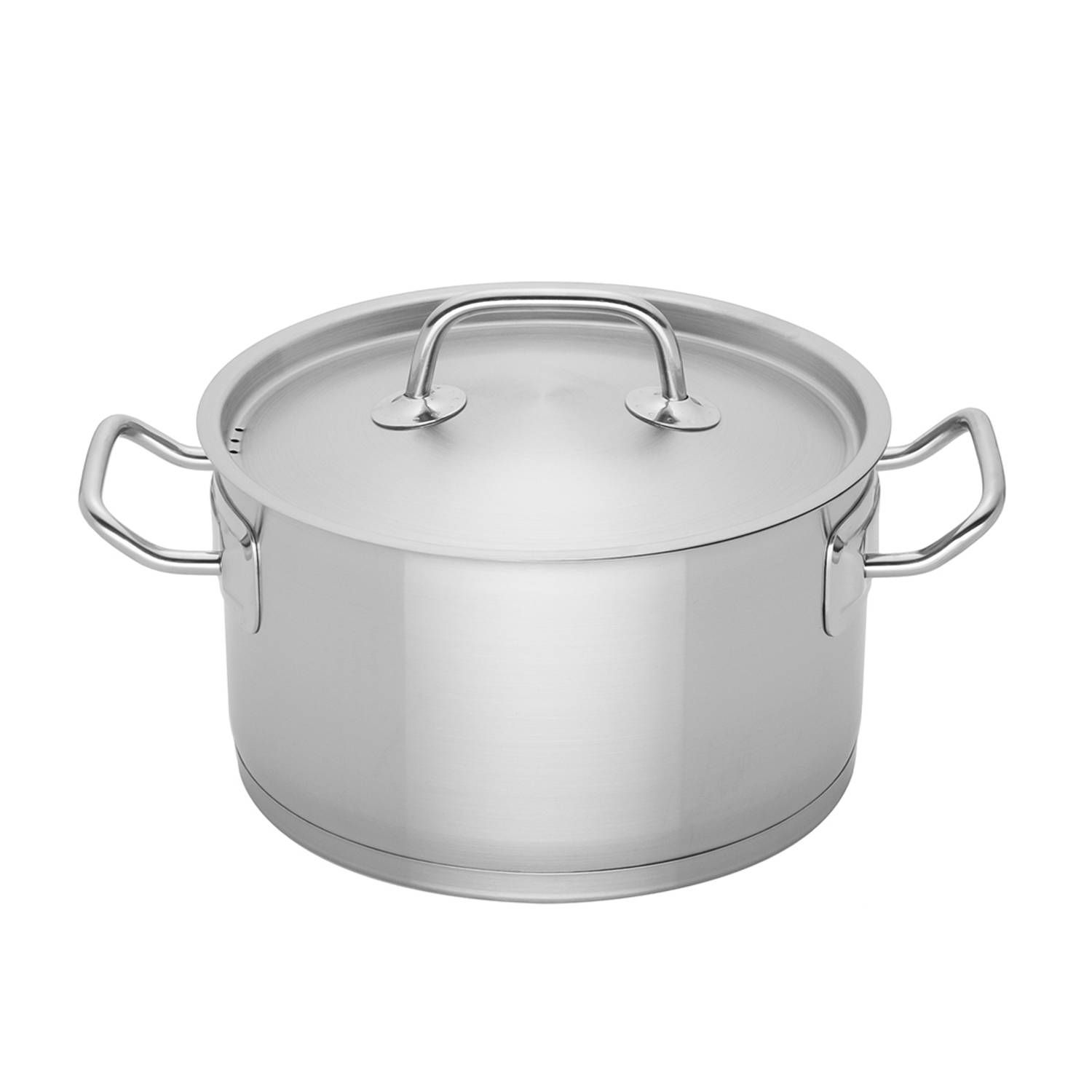 Sola Kookpan Profiline Deluxe - Ø 20 cm - Zilver - Inclusief deksel