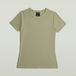 G-Star Slim rib t wmn Dames Tops L