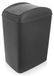 Poubelle en plastique - Conteneur à déchets - 10 litres - Rectangulaire - Autoportant - Gris