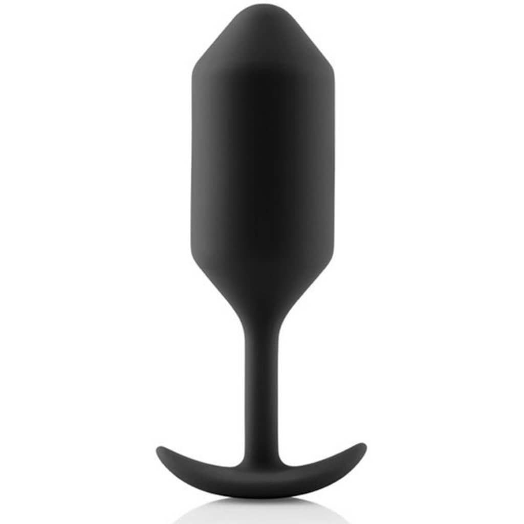 B-Vibe Nauwe Plug 3 - Zwart - 96762