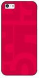 Tucano Red Polycarbonate Back Cover for Apple iPhone 5