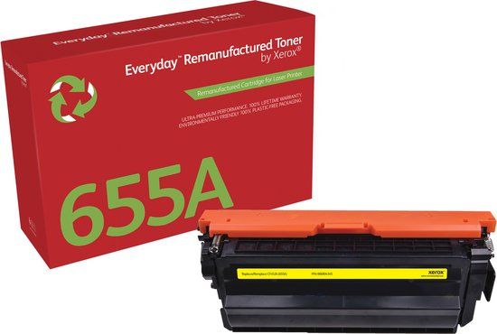 Xerox Everyday Remanufactured 006R04345 Yellow Toner Cartridge for HP Printers