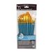 Royal en Langnickel RSET-9305 Taklon variëteit borstel set - medium goud (Pack van 12)