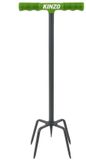 Kinzo Woelvork 96cm - Tuinklauw en Cultivator - Aarde Losmaken, Onkruid Wieden, Grond Beluchten, Kultiveren - Zilver