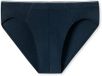 SCHIESSER 95/5 slip (1-pack) - heren supermini slip biologisch katoen donkerblauw