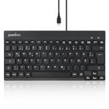 Perixx PERIBOARD-426 - Tastatur - USB - Schwarz