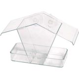 Dobar 11503 Vogelhuis Transparant Acryl Kunststof Polymethyl-methacrylaat (PMMA) Ophanging