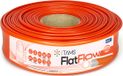 TAMS® Tuyau plat Flat Flow, orange, 2 pouces, 10 mètres