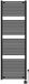 Wiesbaden Elara Elektrische Radiator Smart WiFi 181,7 x 60 cm - Geborsteld Brons Koper