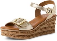 Tamaris - Femme - Sandales à plateforme - Métallique - Taille 40