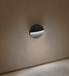 Century Italia Paseo - applique murale extérieure - Ø 11 x 2,5 cm - 4W - IP54 - noir