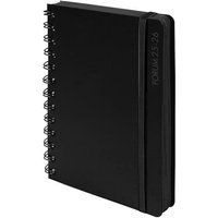 EXACOMPTA agenda Forum Black & Co, 1 dag per pagina, zwart, 120 x 170 mm