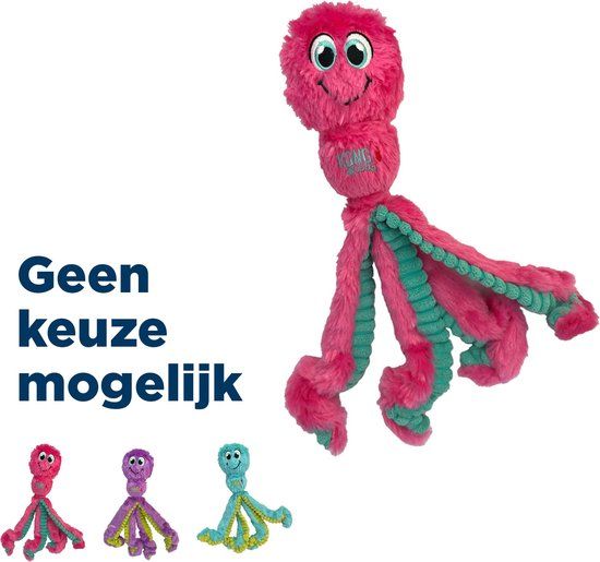 Kong Wubba Octopus Hondenspeelgoed Assorti Large