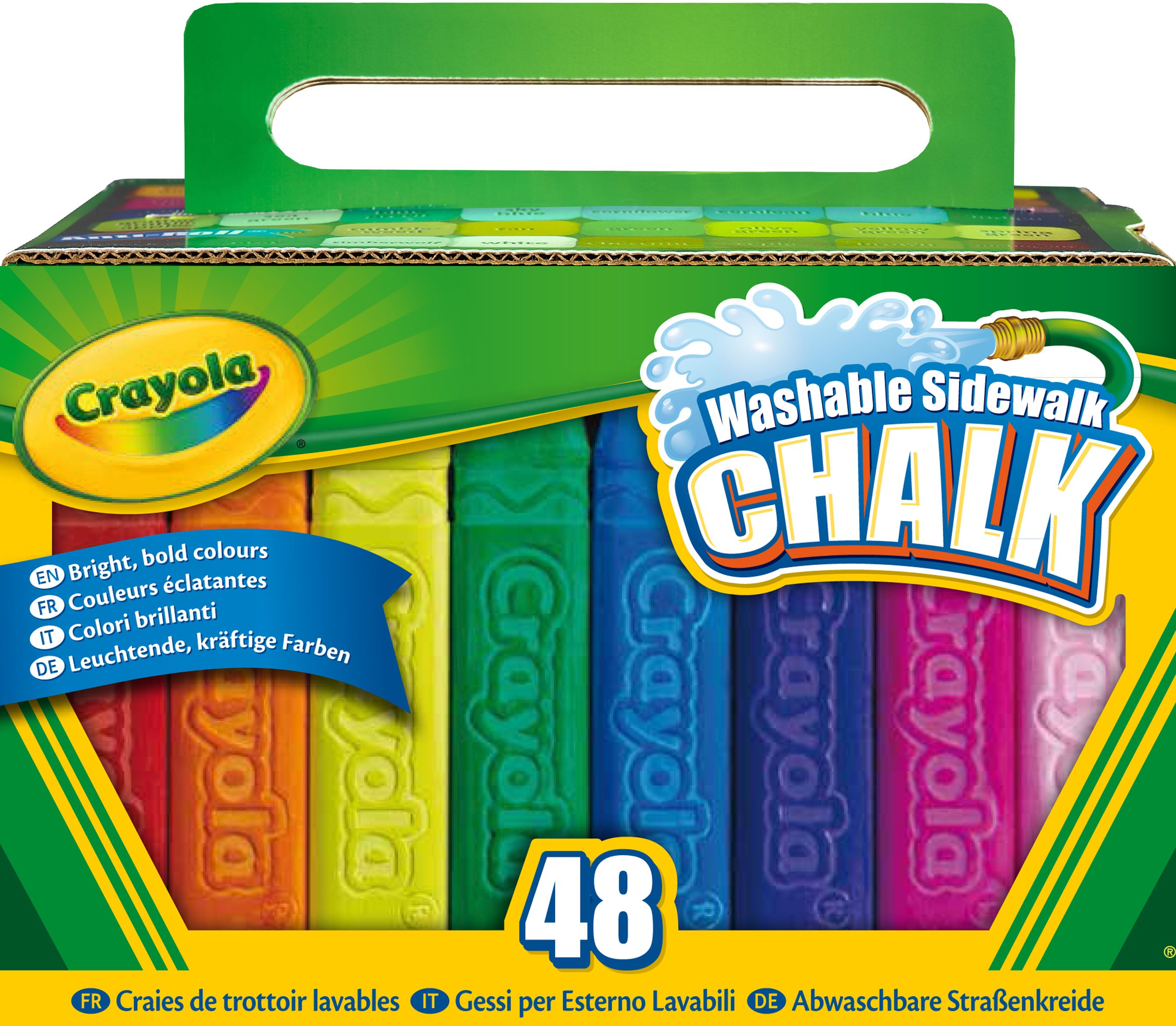 Crayola Stoepkrijt - 48 stuks - Unisex - 4-10 jaar