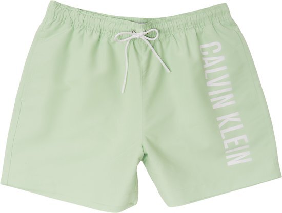 Calvin Klein Medium Zwemshort Heren Zwembroek - Groen - Maat M