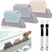 Brosse de nettoyage de fenêtre - 5 pièces - Vert, gris, beige, noir